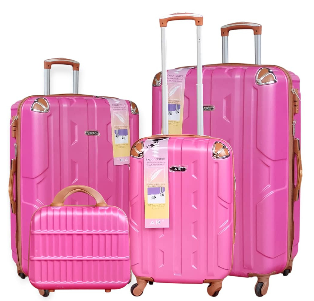 VALISE RIGIDE 4 PIÈCES ABS