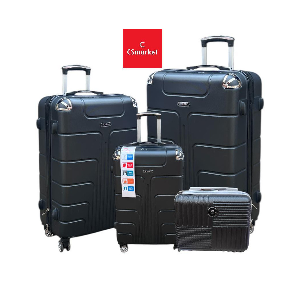 VALISE RIGIDE 4 PIÈCES ABS