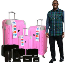VALISE 3 PIÈCES + 7 ACCESSOIRES D'ORGANISATION