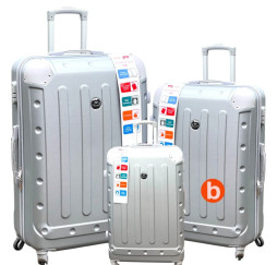 VALISE RIGIDE 3 PIÈCES ABS