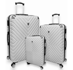 VALISE RIGIDE 3 PIÈCES ABS