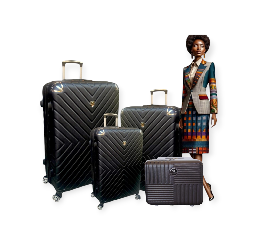 VALISE RIGIDE 4 PIÈCES ABS