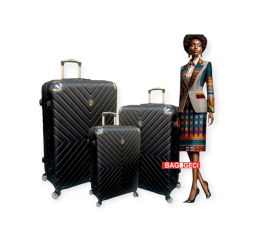 VALISE RIGIDE 3 PIÈCES ABS