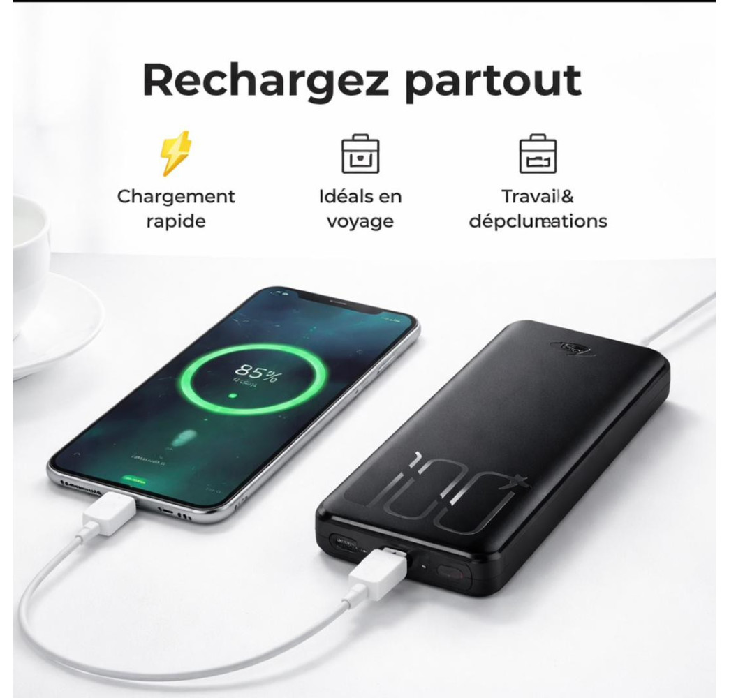 POWERBANK ITEL 10000mAh