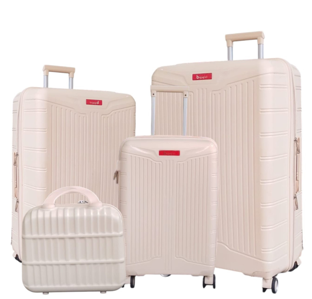 Valise Incassable en Silicone - Collection Bagagici 4 pièce