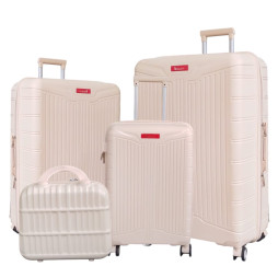 Valise Incassable en Silicone - Collection Bagagici 4 pièce