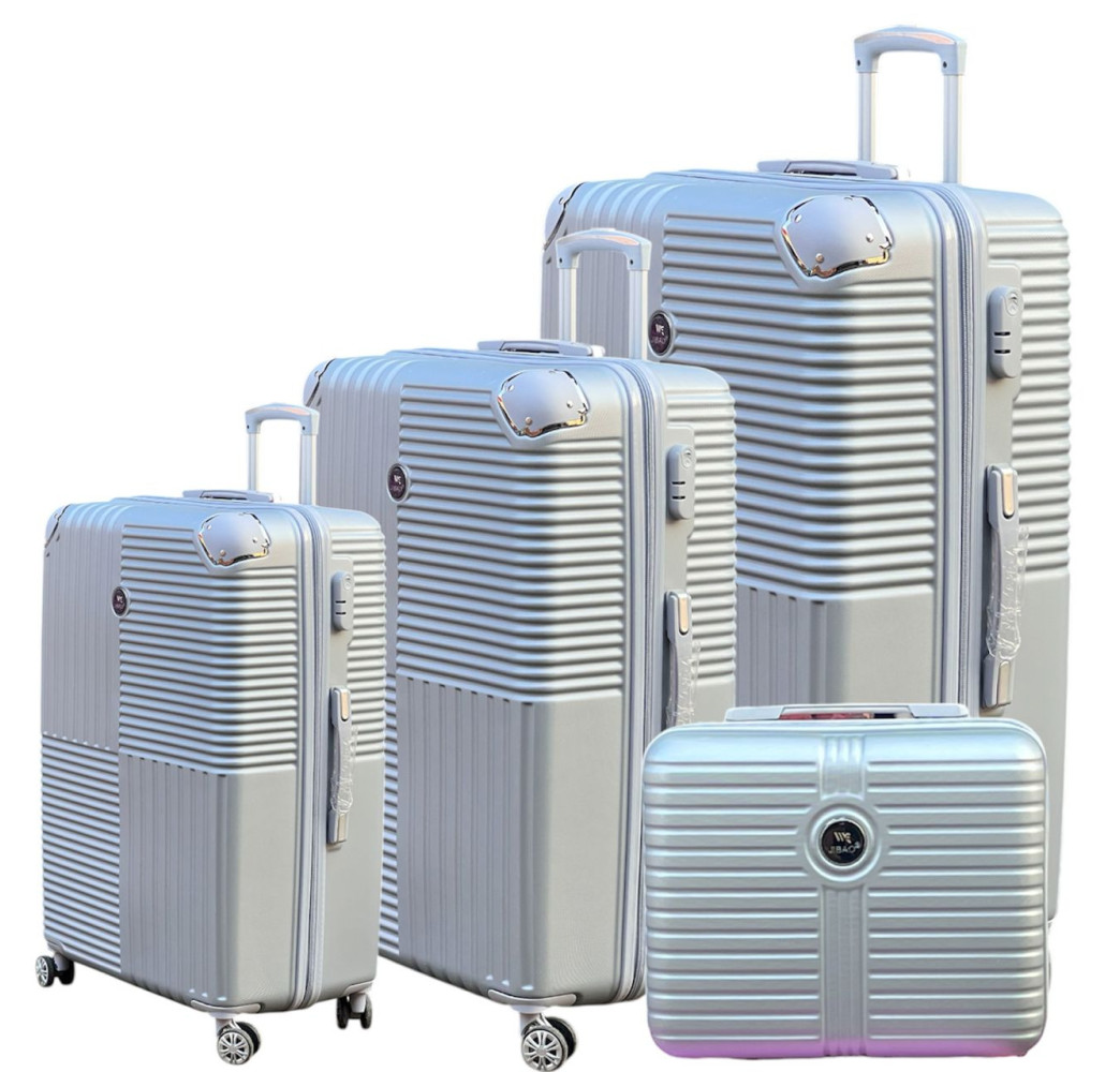 🧳 VALISE RIGIDE 4 PIÈCES ABS – COLLECTION VOYAGE PREMIUM