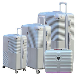 🧳 VALISE RIGIDE 4 PIÈCES ABS – COLLECTION VOYAGE PREMIUM