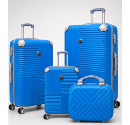 🧳 VALISE RIGIDE 4 PIÈCES ABS – COLLECTION VOYAGE PREMIUM