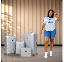 VALISE RIGIDE 4 PIÈCES ABS