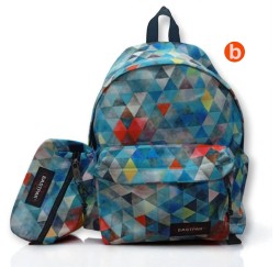 Sac à Dos Scolaire East Pak - Motif Africain