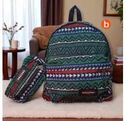 Sac à Dos Scolaire East Pak - Motif Africain